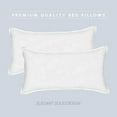 thumbnail image 4 of Solid Hotel Bed Pillows, Cooling Gel-Infused Filling, for Side, Back, and Stomach Sleepers, 2-PACK King Size Pillow Set, 4 of 5