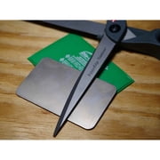 Single Grit Credit Card Sharpener, 3 1/4 in W, 2 in L, 3/64 in H, Diamond, Extra-Fine Grit D3E