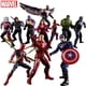 thumbnail image 2 of Figuras de acción originales de Disney para niños, Marvel, Capitán América, Iron Man, Spider Man, Mark Avengers, Tony Stark Legend Dolls, modelo de Juguetes Fivean unisex, 2 of 2