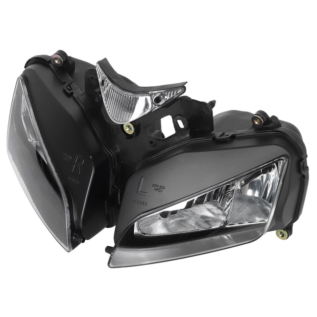 Headlight Motorcycle Headlight Headlamp Lens Cover Assembly Fit for CBR1000RR 2004-2007