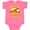 Hot Pink, variant on Inktastic Life is Better with Grilled Cheese Boys or Girls Baby Bodysuit