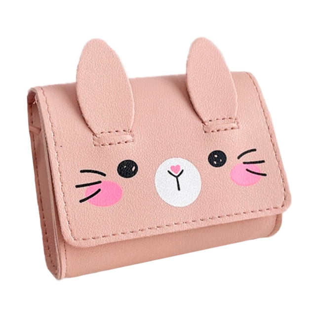 TechWave Cute Rabbit Shoulder Messenger Bag Mini Cartoon Baby Purse Tall Bags for Kids 3-5 Kids Toiletry Travel Bag Small Kids Craft Storage Bag Sleeping Bags Kids Cold Weather Canvas Tote Bag Kids