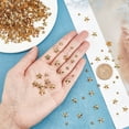 thumbnail image 3 of 600 Pcs Star Hotfix Iron On 4/6/10mm Star Embellishments Flat Back Mini Rhinestone Appliques Punk Rivets Metal Star StudsDIY, 3 of 6