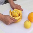 thumbnail image 4 of Lemon & Lime Wedge Slicer Lemon Slicer Kitchen Multipurpose Stainless Steel Orange Slitter Fruit Cutter Kitchen Accessories,Green-Yvan, 4 of 4