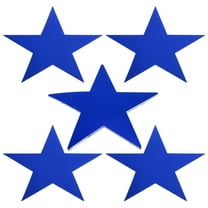 Uxcell 11" Star Cutouts, 12 Pack Star Cutout Double Printed Paper Stars for Classroom Decoration DIY Craft, Blue