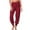 Red, variant on Womens Pants Summer Palazzo Harem Casual Beach Pant Yoga Joggers Loose Solid Color High Waist Elastic Waisted Tapered Comfy with Pockets Pants Lightweight Trousers