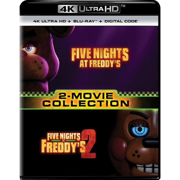 Five Nights at Freddy's 2-Movie Collection (4K Ultra HD Digital Copy) Universal,Horror, Adventure