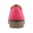 thumbnail image 4 of Journee Womens Claudiya Lug Outsole Almond Toe Oxford, Widths Available, 4 of 9
