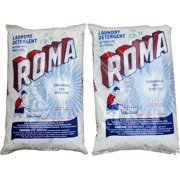 Roma Powder Laundry Detergent Biodegradable, ( 2 x 500g Bags) , 3 Pack