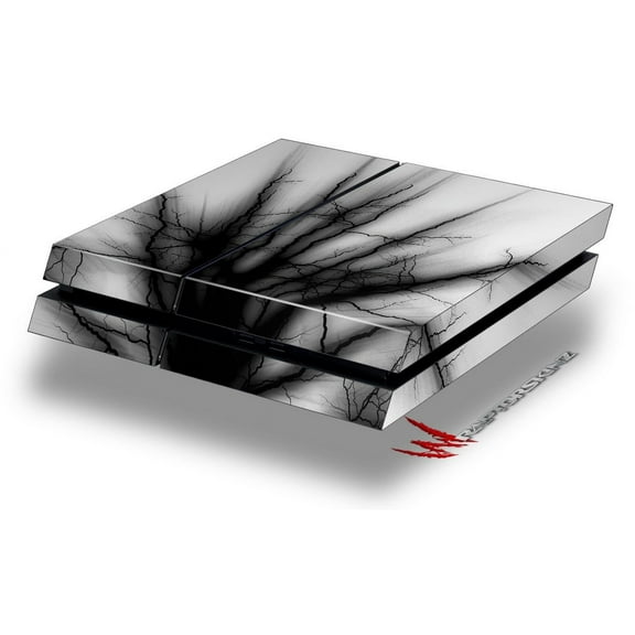 Lightning Black - Decal Style Skin fits original PS4 Gaming Console by WraptorSkinz