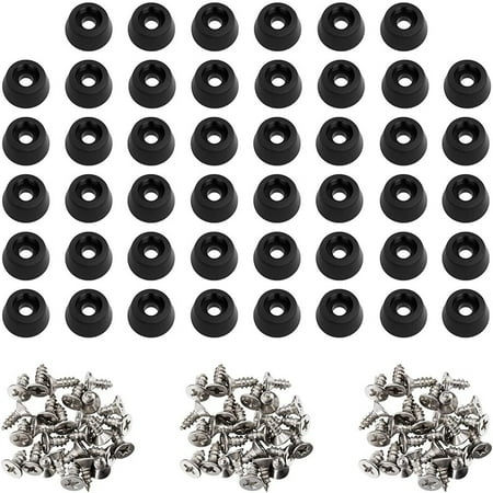 

120 Pcs Soft Cutting Board with Stainless Steel Screws 0.28 x 0.59 for Furniture Electronics and Appliances