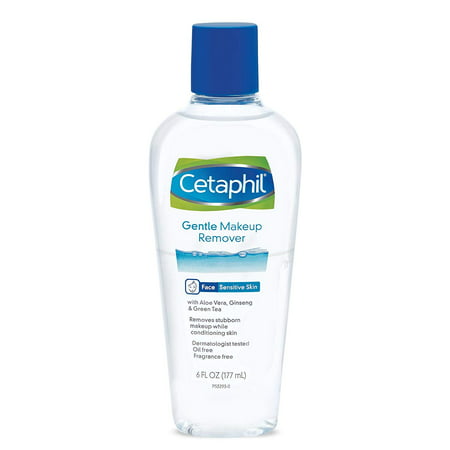 Cetaphil Gentle Waterproof Makeup Remover, 6.0 Ounce