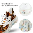 thumbnail image 7 of ORANGE MONARCH BUTTERFLY PATTERNED Walking Shoes for Men Woman Lightweight Tennis Fashion Elastic Sports Shoes Cushion Basketball Shoes, 7 of 7