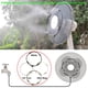 thumbnail image 1 of Kit de ventilador de pulverización exterior de 16" con 4 boquillas de latón - Sistema de refrigeración portátil para patio, jardín y patio trasero, 1 of 6