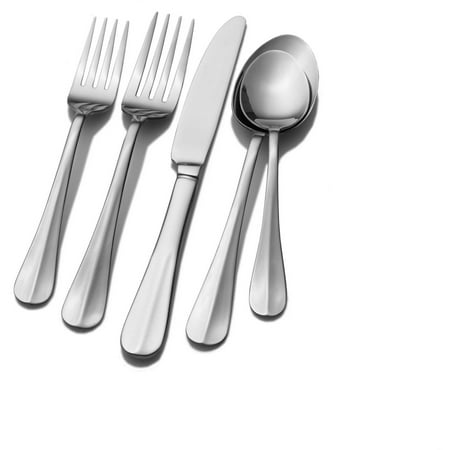 International Stainless Flatware - International Silver Simplicity 18-Piece Stainless Steel Flatware Set