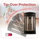 thumbnail image 3 of Calefactor de Torre de Cuarzo Radiante Infrarrojo BLACK+DECKER 1500W Interior Negro, 3 of 7