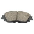 thumbnail image 2 of TRQ Brake Pads Ceramic Compatible with 2021-2022 Lexus ES250 2019-2022 ES300h ES350 UX200 2019-2022 UX250h Toyota Avalon 2021-2022 C-HR 2018-2023 Camry 2022 Corolla Cross, 2 of 5