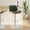 Vintage Green/Oak, variant on Brock Adjustable Swivel Vintage Dark Brown Curved Back Wood Bar Stool with Faux Leather Seat