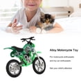 thumbnail image 4 of Motorcycle Model Toy, Diecast Alloy Motorcycle Toy Metal Portable  For Christmas Red,Green,Blue, 4 of 8