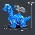 thumbnail image 5 of BAELLERT Press Mechanical Dinosaur Car Toy Push Go Inertial Drive Pull Back Educational Kids Cartoon Dino Truck Vehicle Toy Toddler Boys Girls, 5 of 8