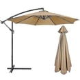 thumbnail image 2 of Parasol de Jardin Rond 3m, Ombrelle de Patio Extérieur, Auvent Pare-Soleil 3m 6/8x, 2 of 4