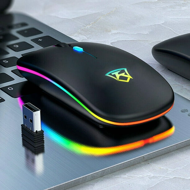 LED Wireless Mouse Cordless USB Optical 2.4GHz Mice PC Computer Games