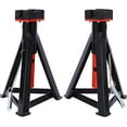 thumbnail image 7 of 3 Ton Jack Stand for Garages, 6600 Lbs Capacity Low Profile Lifting Stand with 10 Type Adjustable Heights Auto Repair Shop Axle Lift Stands for SUV Truck RV, Heavy Duty Steel Jack Auto Stands, 1 Pair, 7 of 7