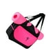 thumbnail image 2 of Minnieouse El paño fácil llevar el amplio del bolso de la estera de la yoga y el deporte de la yoga de la capacidad grande empaquetan el bolso Envolturas para manijas de equipaje rojo rosado, 2 of 6