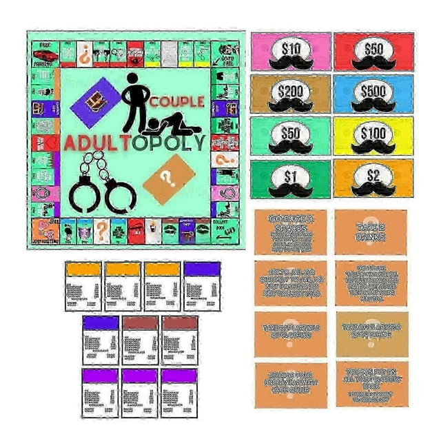 Adult Couple Date Night Board Game Easy Carrying Relationship Card Game Gift for Anniversary_Lucky_B