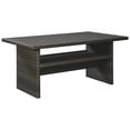 thumbnail image 1 of Signature Design by Ashley Easy Isle Patio Dining Table in Dark Brown and Beige, 1 of 11