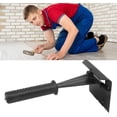 thumbnail image 3 of HUGFEGWE Trim Puller,Tile Flooring Baseboard Removal Tool Skirting Board Pry Tool Wall Board Utility Pulling Tool for Removing Baseboard Molding Decorative Panel CJB91-91235, 3 of 8