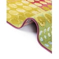 thumbnail image 4 of Unique Loom Outdoor Modern Collection Area Rug - Pulse (2' x 8' Runner Multi/Blue), 4 of 9
