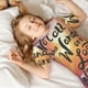 thumbnail image 5 of Balery Not All Who Wander Are Lost Conjunto de Pijama Infantil de Manga Corta con Estampado – Ropa de Dormir de Algodón Suave-3X-Large, 5 of 6