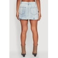 thumbnail image 4 of Womens Spoon Jeans Cargo Pocket Mini Denim Skirt, 4 of 5