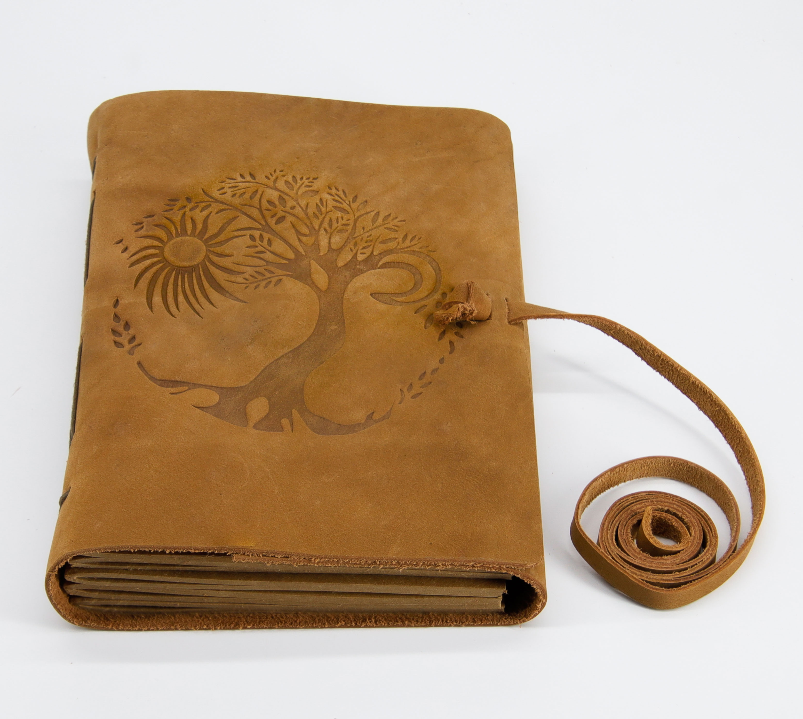 Komal's Passion Leather Journal, 8" x 6", 240 Pages photo 2