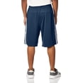 thumbnail image 4 of adidas Men's Designed 2 Move 3-Stripes Primeblue Shorts XX-Large Crew Navy/White, 4 of 7