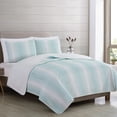 thumbnail image 3 of Great Bay Home Everette Ombre Striped 3-Piece Reversible Quilt Set, 3 of 4