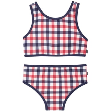 Modern Moments by Gerber Toddler Girl Two- Piece Swimsuit with Binding, Sizes 12M-5T