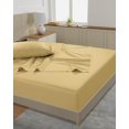 thumbnail image 4 of GFDYREE King Size Sheets Set - 450 Thread Count 100% Cotton King Sheet Set,4 Pc King Bed Sheets, King Sheets Cooling, Breathable King Size Bed Sheets, Deep Pocket King Sheets - Cocoon, 4 of 7