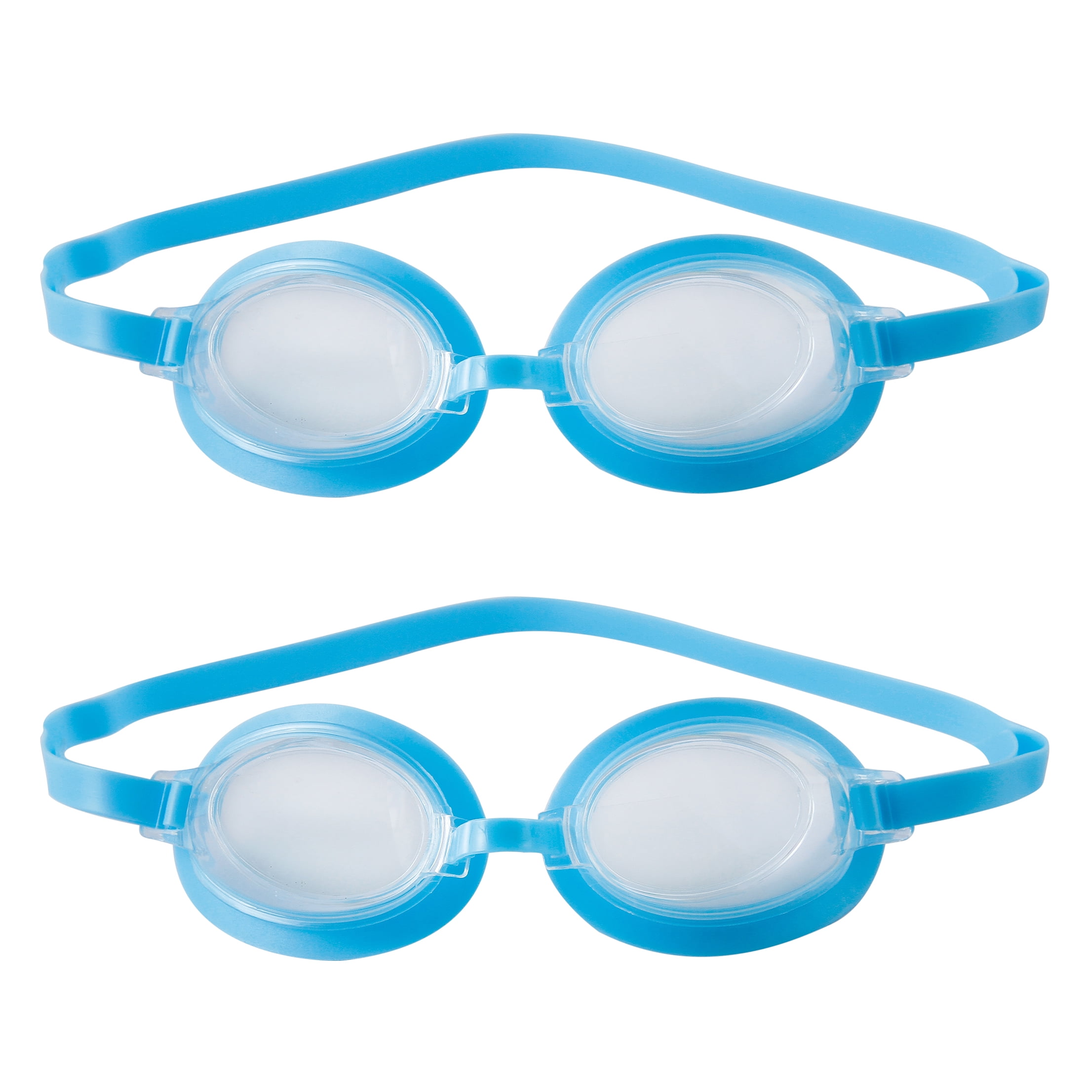 Bluescape Transparent 8 ft 3D Above Ground Ring Pool with 2 Pairs of Goggles, Round, Ages 6 and up, Unisex