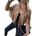 thumbnail image 2 of Faithtur Veste à Col pour Femmes Manches Longues Ouverte devant, 2 of 6