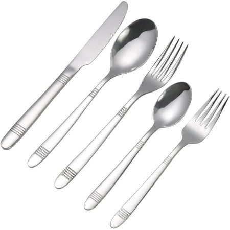 

Cutlery Stainless Steel 30-Piece Flatware Sets Service for 6