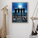 thumbnail image 4 of Póster Pintura Decorativa Por Satélite Arte Pared Del para Garaje Club 30x40cm, 4 of 9