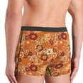 thumbnail image 4 of Men's Boxer Briefs, Hippie Flower Soft Comfy Mens Underwear Boxer Briefs Breathable With Widen Waist, 4 of 7