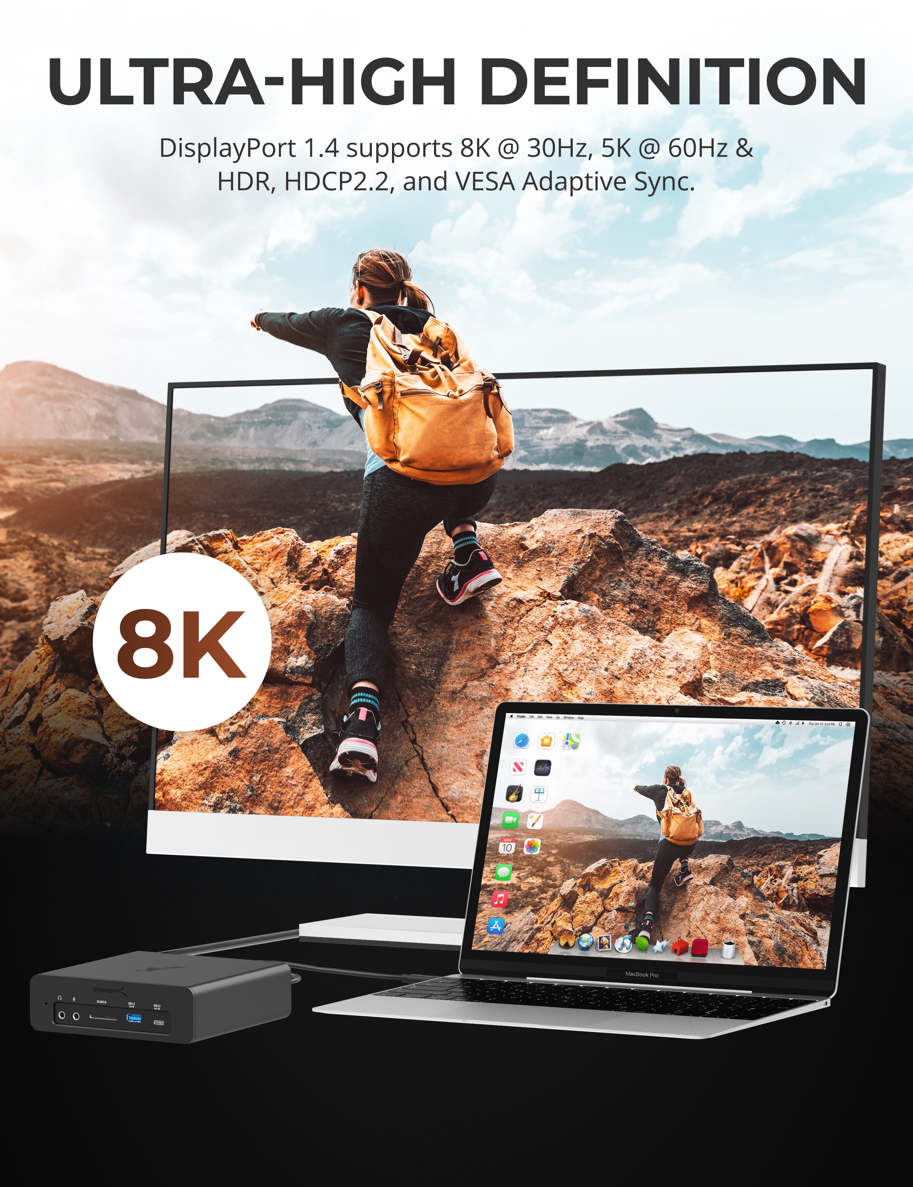 SABRENT Thunderbolt 3 8TB NVMe SSDドッキング ステーション、DisplayPort、SDカードリ 並行輸入品 Sabrent EC-T3NS Thunderbolt 3 NVMe SSD Enclosure Review