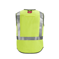 thumbnail image 2 of Milwaukee 48-73-5301 AR/FR Cat. 1 Class 2 High Visibility Yellow Safety Vest - S/M, 2 of 4