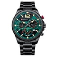 thumbnail image 1 of Reloj deportivo Curren 8395 para hombre, color dorado, acero inoxidable, 1 of 5
