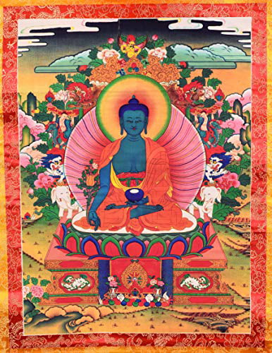 Guru Rinpoche/Guru Padmasambhava Thangka | Buddha and Boddhisattvas |  Ritual Thanka