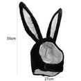 thumbnail image 5 of Women/Girls Bunny Ears Hat, Winter Cute Warm Headgear Hat Birthday Christmas Gift 1Pc, 5 of 8