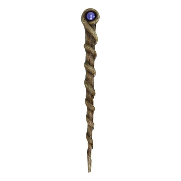 Twisted Branch Willow Scepter Blue Stone Cosplay Wand 13" Accessory Costume Prop